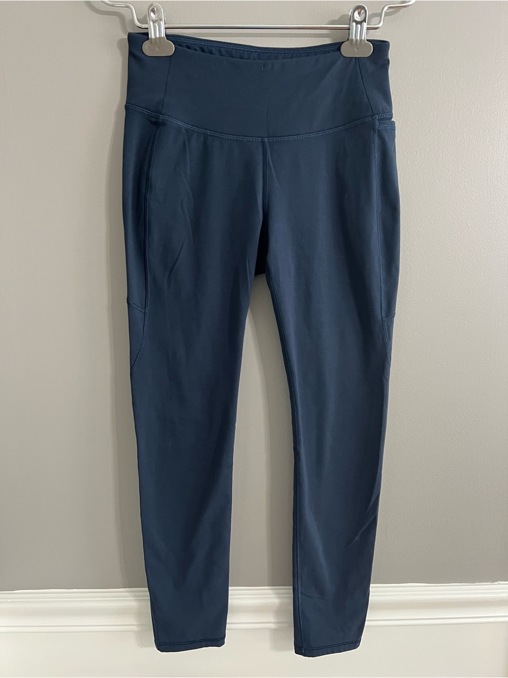 Calia Energize 7/8 Dark Ocean Leggings with Side Pocket Women’s Size S